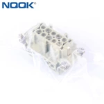 HE-010-F 10 pin 16A 400V 500V terminal heavy duty connector Insert