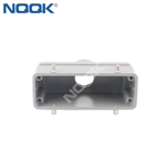 H24B-TG surface mouned heavy duty sockets connector with 2 levers connector housing