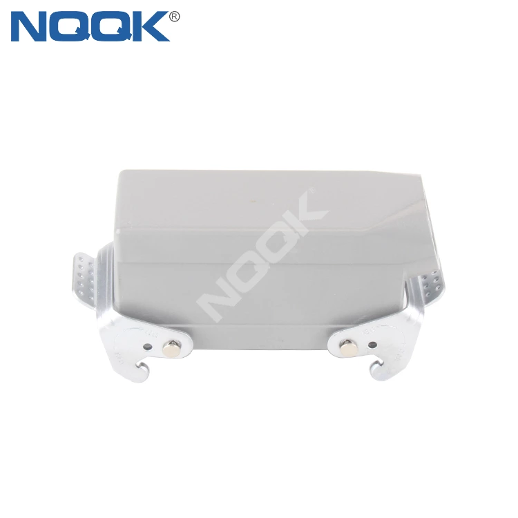 H24B-TSB Heavy Duty connector housing M32 PG21 side out housing with double buckle