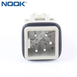 HA-004-M 10A 250V 4 pin top entry bulkhead heavy duty connector