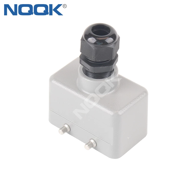 H10B-TG Top outgoing line Single buckle shell Heavy duty connector housing