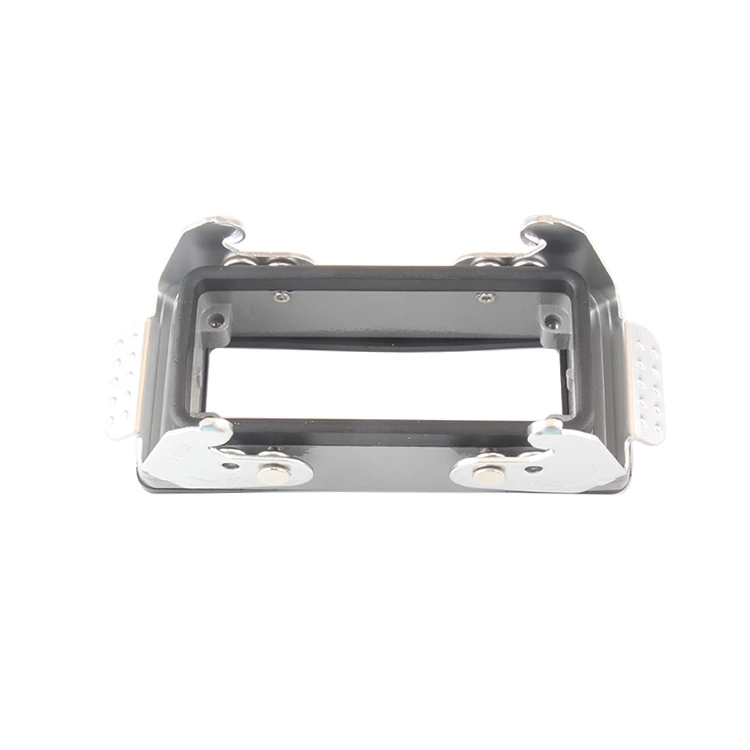 H16B-AG Heavy Duty Connector base Double Buckle Opening Installation Base Aviation Plug