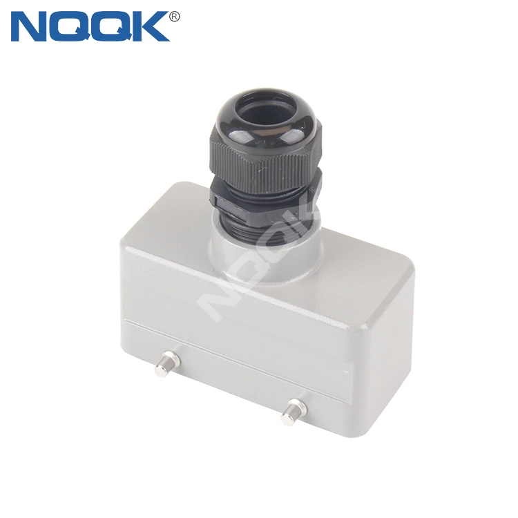 H16B-TG Heavy load connector double buckle top outlet line upper shell