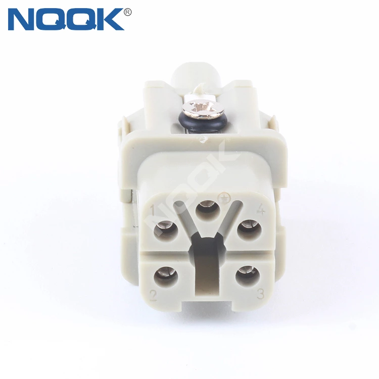 4 Pins HA Screw Modular Heavy duty Connector HA-004-F