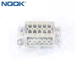 HE-010-F 10 pin 16A 400V 500V terminal heavy duty connector Insert