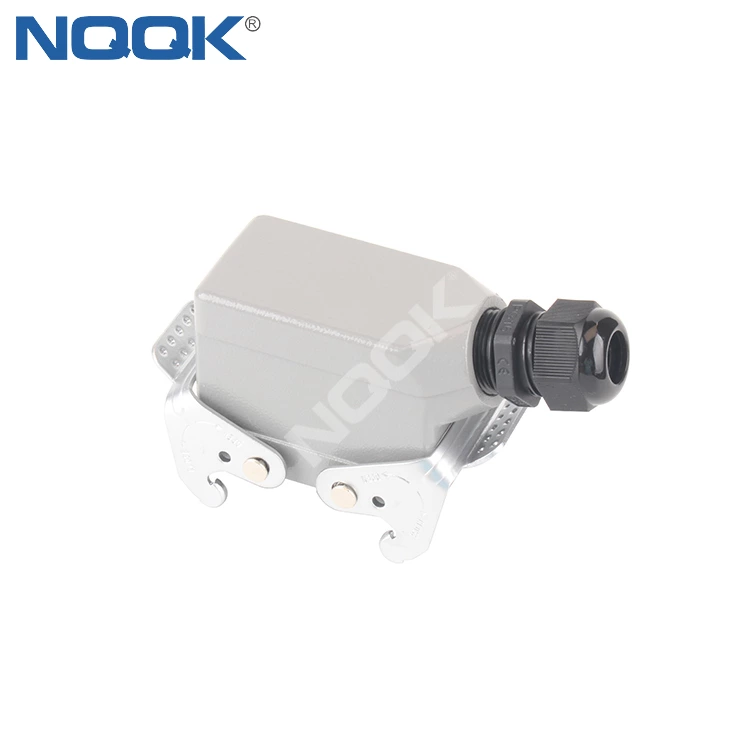 H10B-TSB perforated mounting base (double buckle) Heavy duty connector housing