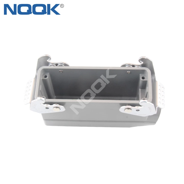 H24B-TSB Heavy Duty connector housing M32 PG21 side out housing with double buckle