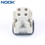 HA-003-M 10A 250V 3 pin  top entry bulkhead heavy duty connector