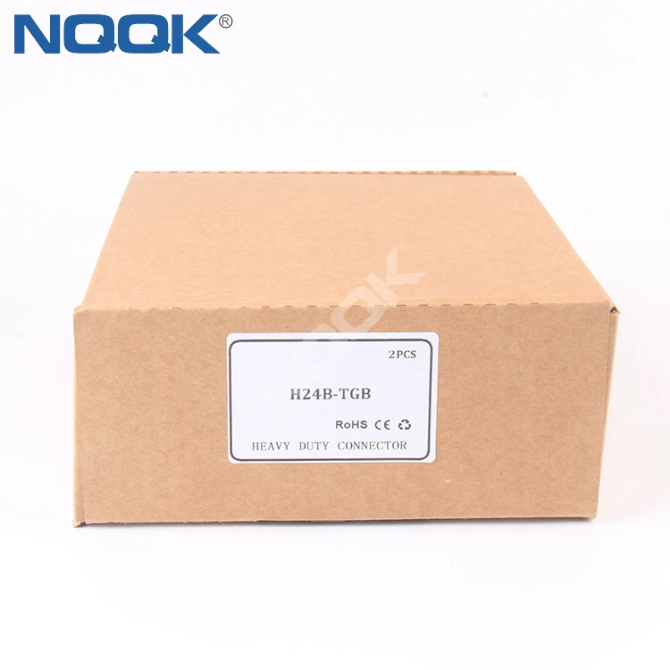 H24B-TGB Heavy Duty Connector Housing M32 PG29 PG21 with Double Buckle Top entry