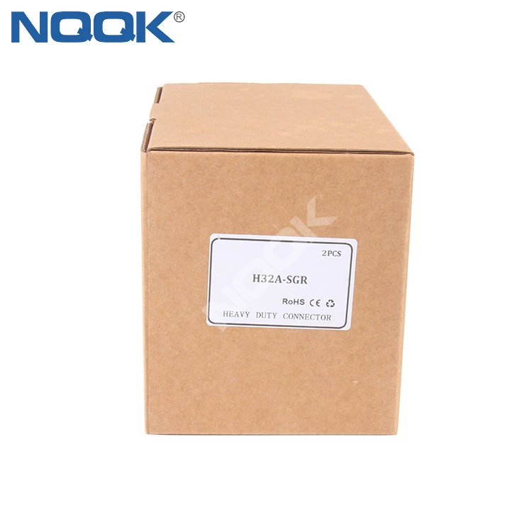 H32A-SGR High Construction Double Buckle Side Entry Heavy Duty Connector Base