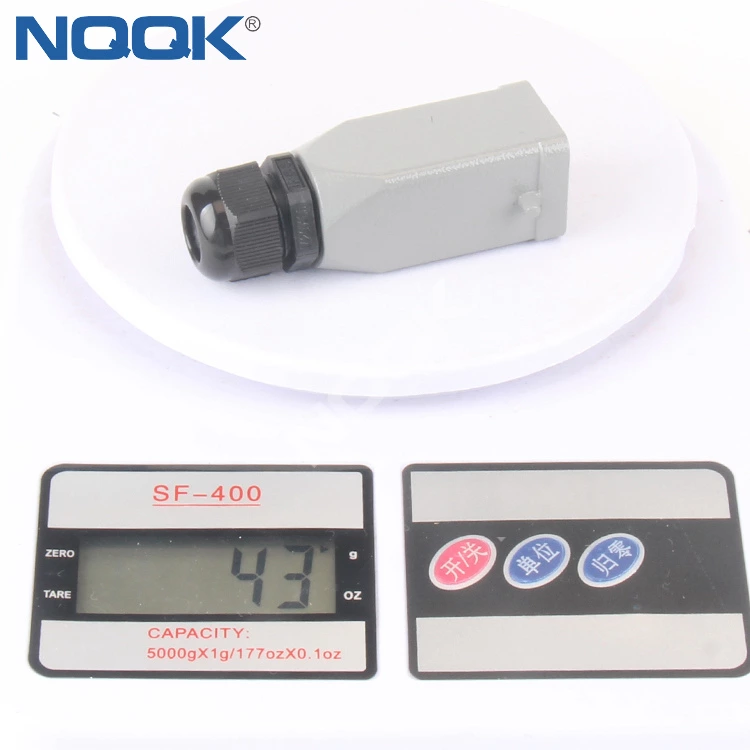 H3A-MTG Heavy load connector  MAG Top outgoing line shell HA-003-FM 4  3pin 4pin