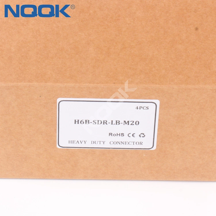 H6B-SDR-LB M20 surface mount with cover base (single buckle) Heavy load connector housing