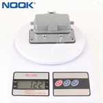 H10B-AD-BO  base four ear with cover Opening installation Heavy duty connector housing