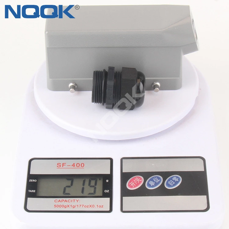 H24B-TS Heavy Duty connector housing Side entrance M32 M25 PG21
