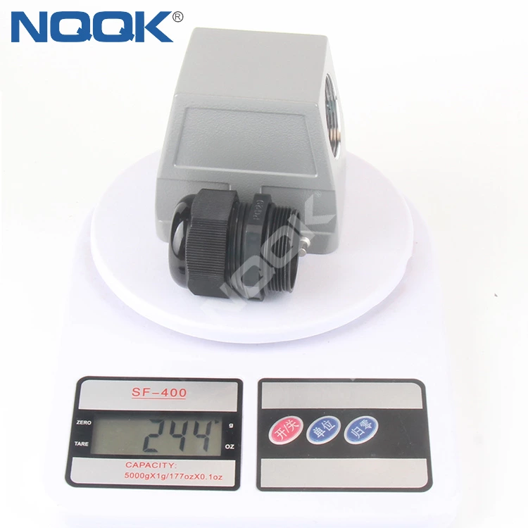 H32A-TS Heavy Duty Connector Housing PG29 side outlet