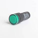 AD16-16DS 16mm 220V Green Digital indicator waterproof Signal Indicator lighting lamp led panel mount