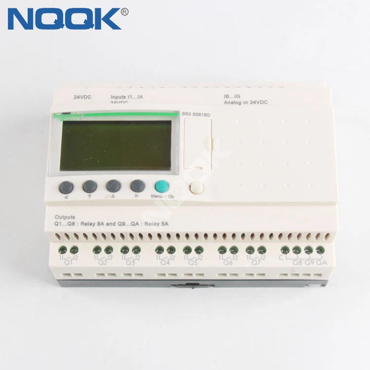 SR3- B261BD Schneider controller with real-time clock and display panel