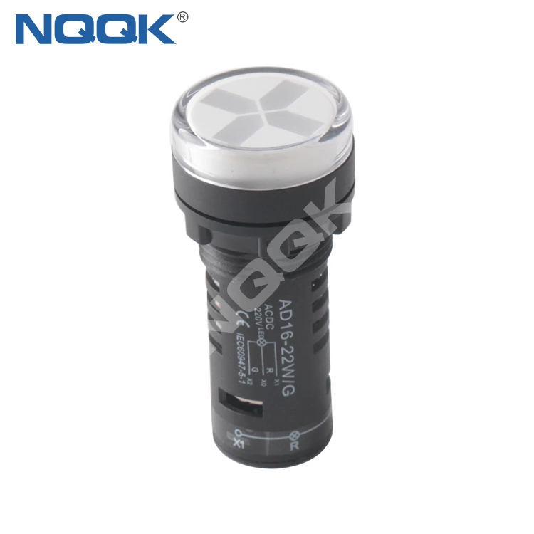 AD16-22W/G 24V 220V 380V 22mm position indicator light circuit breaker grounding isolation symbol