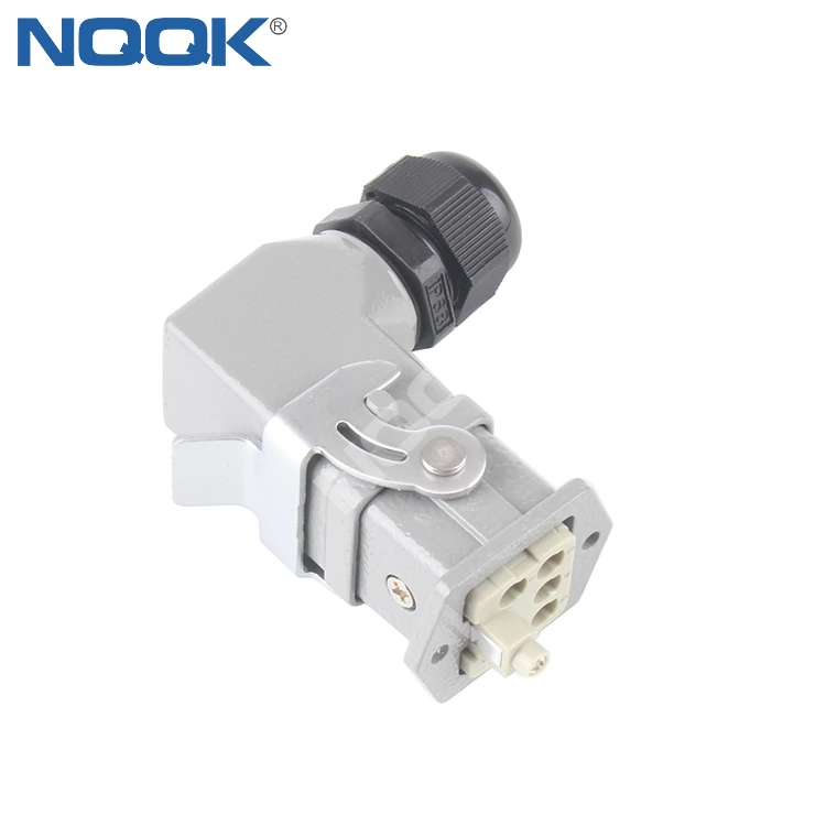 HDC HQ 005 01D 16A 400V 5 pin Core Crimp terminal Heavy Duty Connector