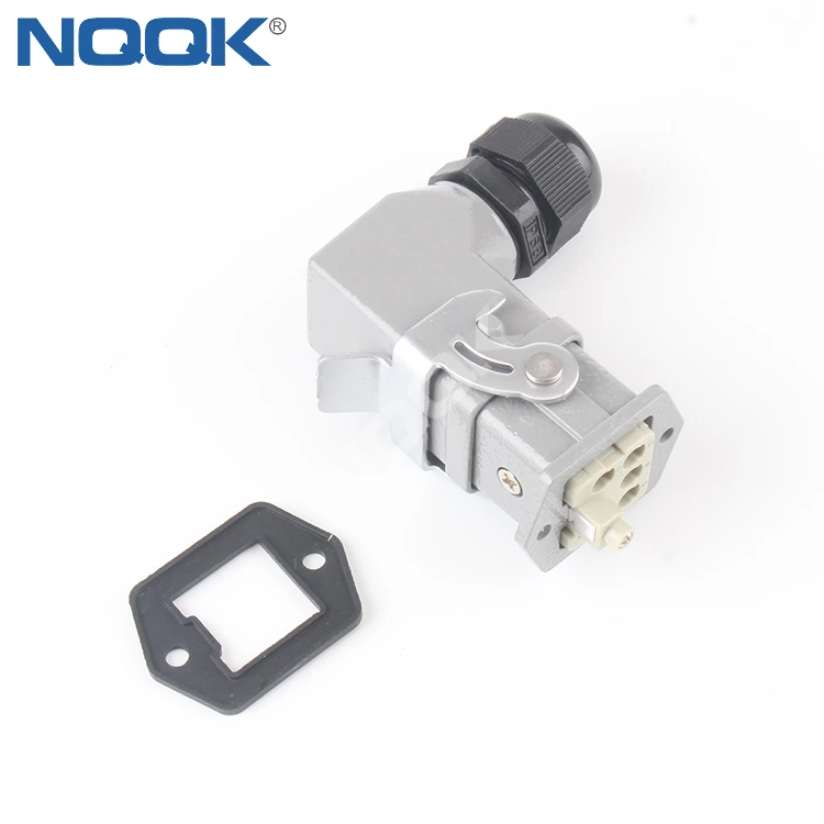 HDC HQ 005 01D 16A 400V 5 pin Core Crimp terminal Heavy Duty Connector