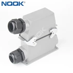 HDC-HE-024-03S Aviation Connector , Automotive Electrical 24 Pin heavy duty industrial connector