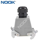 HA-032-M H32A-TGB-PG29 32 pin Screw terminal Inserts surface mouned heavy duty sockets connector with 2levers