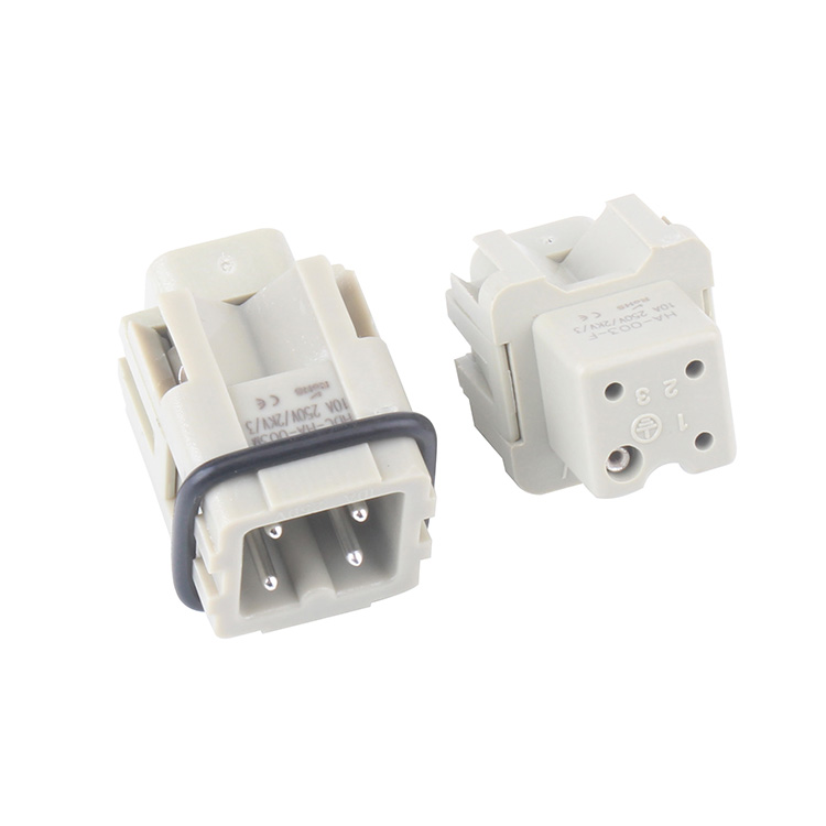 HA-003/004 3/4Pin Screw termina Small Insert  Heavy duty connector