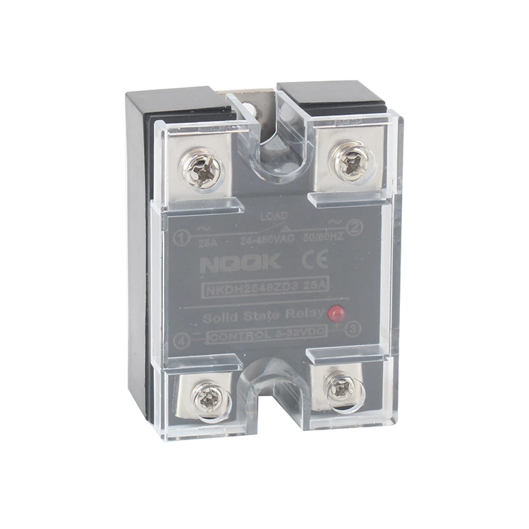 NKDH2548ZD3 SSR-25DA 25A DC AC Solid State Relay