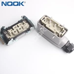 HDC-HK-4/2-004 16A 80A 6 Pin PG16 PG21 M20 M25 heavy duty connector