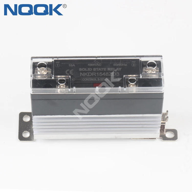 15A 32V DC to 480VAC single phase mini Ultra thin Heat Sink Solid State Relay