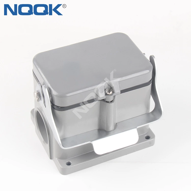 HE-048-M H48B-TS-2B 48Pin Screw Spring Crimp Terminal Inserts Surface Mounted Heavy Duty Sockets Connector