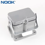 HE-048-M H48B-TS-2B 48Pin Screw Spring Crimp Terminal Inserts Surface Mounted Heavy Duty Sockets Connector