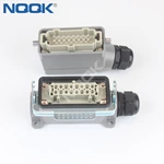 HDC-HE-016-03D HE-016-M F H16B-TS H16B-SGR-LB 16 pin Heavy Duty Connector