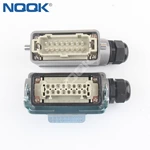 HDC-HE-016-03D HE-016-M F H16B-TS H16B-SGR-LB 16 pin Heavy Duty Connector