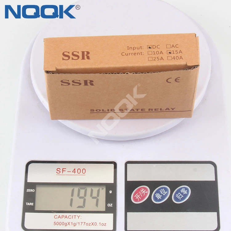 15A 32V DC to 480VAC single phase mini Ultra thin Heat Sink Solid State Relay