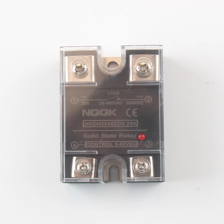 NKDH2548ZD3 SSR-25DA 25A DC AC Solid State Relay