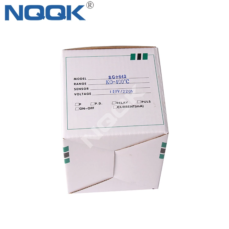 SG-642 96mm K J Pt100 Sensor Adjustion Digital Industrial Temperature Controller
