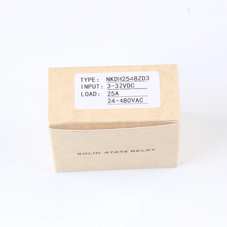 NKDH2548ZD3 SSR-25DA 25A DC AC Solid State Relay