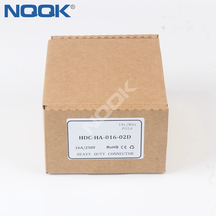 HDC-HA-016-02D H16A-TG H16A-AG-LB HA-016-M HA-016-F 16pin Top Entry Heavy Duty Connector