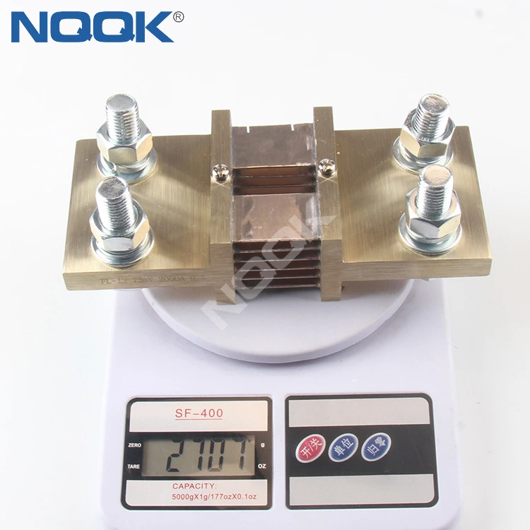 2000A Russia type Voltmeter Ammeter DC current Manganin shunt resistor