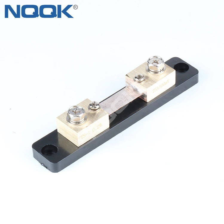 TS-1 0.2% 75A 100mV DC current Manganin shunt resistor