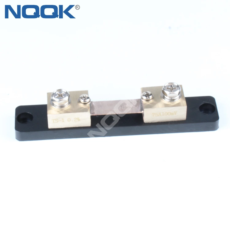 TS-1 0.2% 75A 100mV DC current Manganin shunt resistor