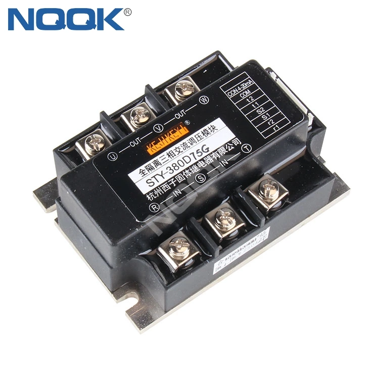 Control signal the Three Phase STY-380D75G Is 4-20MA Voltage Regulating Module