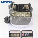 Hk 4 Pin 8pin 12pin 4 8 Pins 16a 80a Pg29 Automotive Signal Wire Heavy Duty Industrial Connector