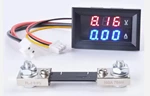 DC Digital Voltage Current Meter LCD Voltmeter Ammeter with DC Shunt